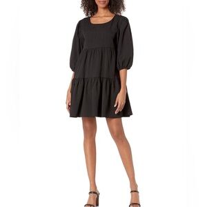 BB Dakota by Steve Madden Black Brocade The Rules Dress